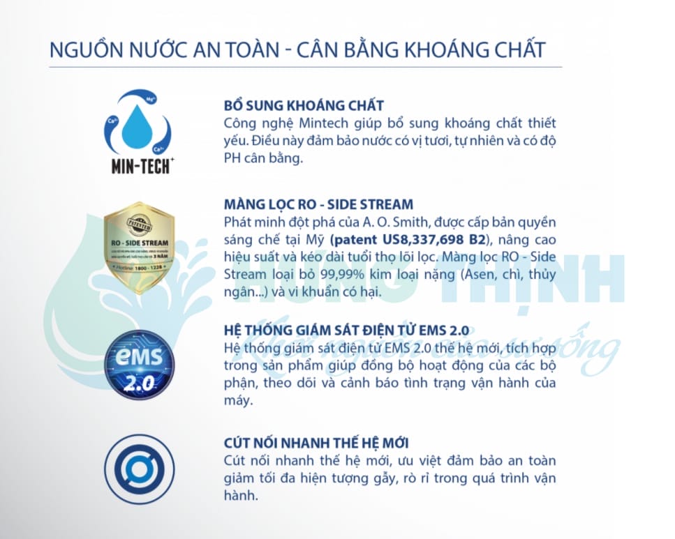 Máy lọc nước AO Smith E3